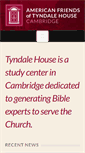 Mobile Screenshot of friendsoftyndalehouse.com